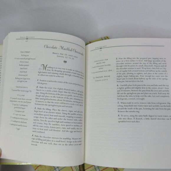 Spago Desserts Cookbook Mary Bergin Judy Gethers Hardback Cook Book 1994 1st Ed - Picture 6 of 10